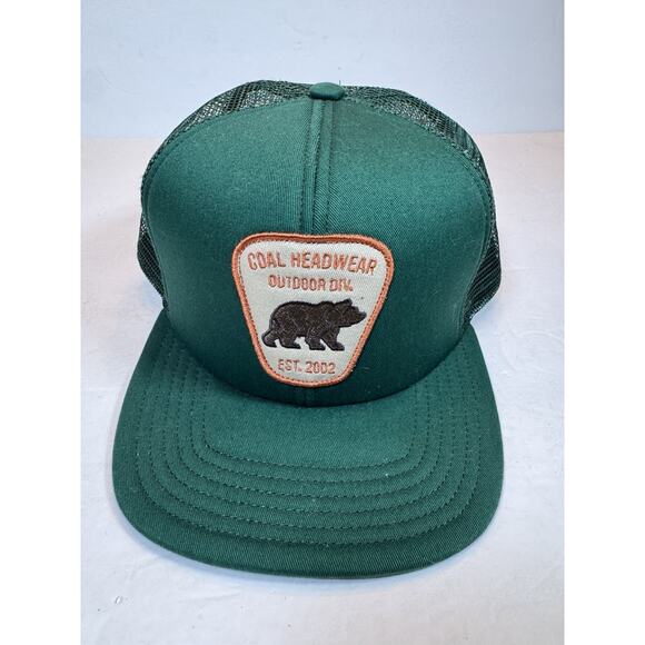 Coal Headwear SnapBack Foam Mesh Trucker Hat Logo Patch - Picture 1 of 12